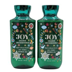 Bath & Body Works Joy Sugared Snickerdoodle Body Wash Set of 2 New